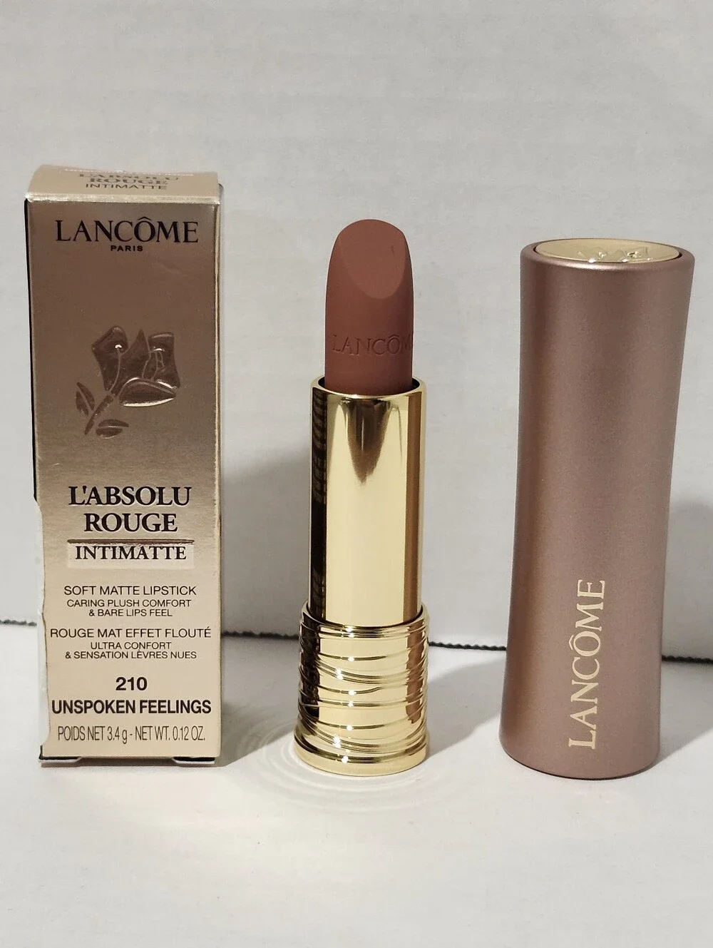 Lancome L'Absolu Rouge Intimatte Lipstick - 210 Unspoken Feelings